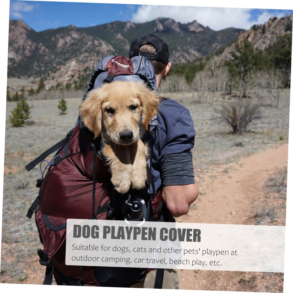 Oxford Cloth Dog Pen Roof Cover K63984