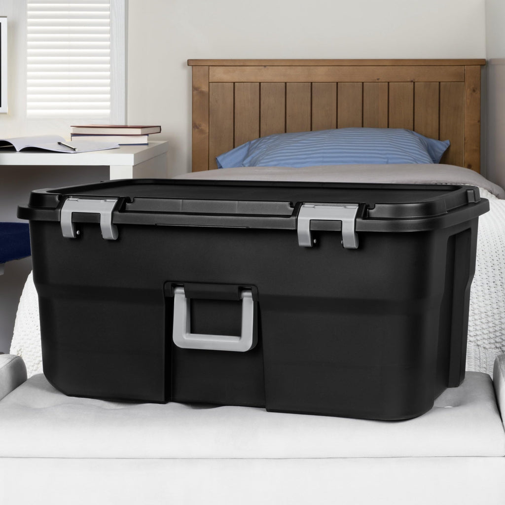 22 Gallon Rolling Storage Trunk with Wheels and Handle G95976