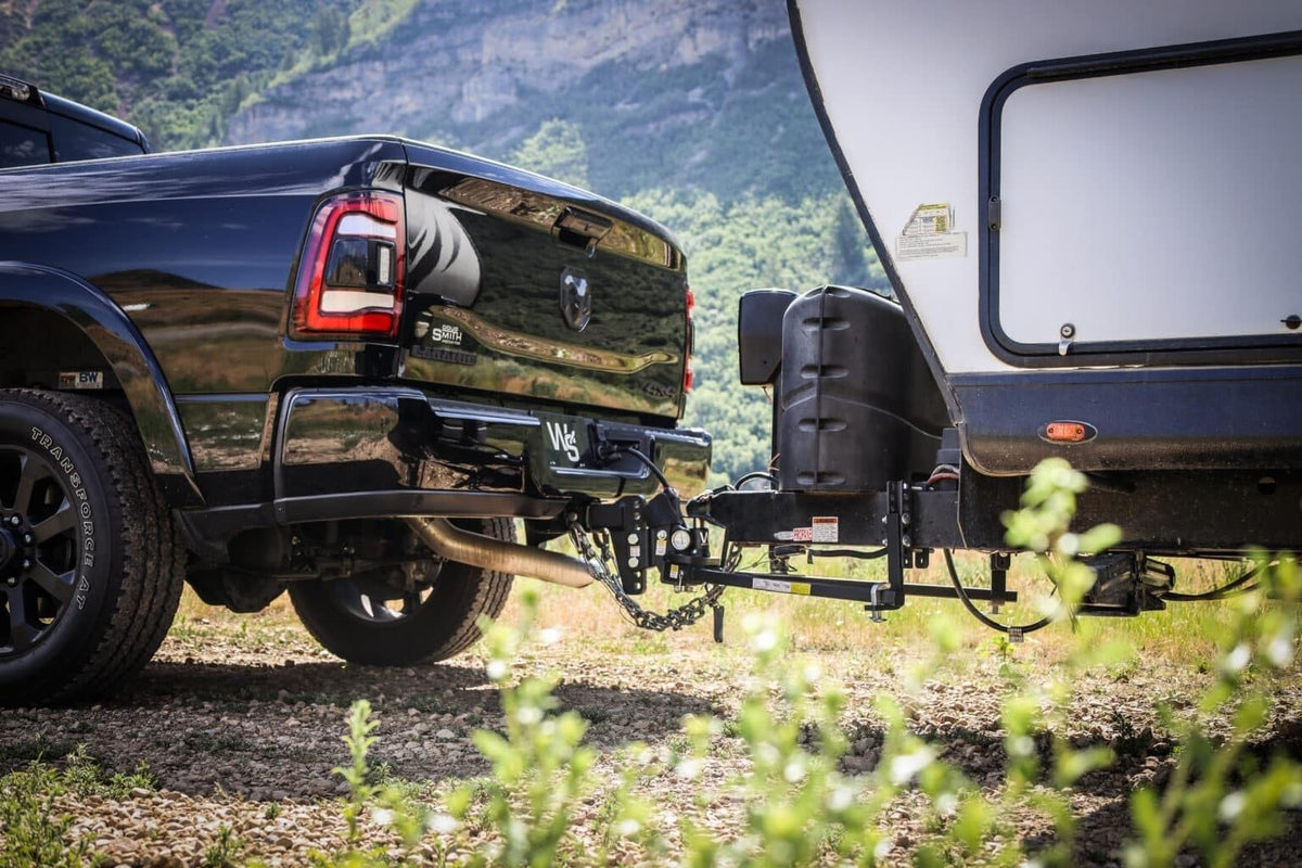 Weight Distribution Hitch with Anti-Sway, 4" Drop, 2" Shank, 12,500-lb Towing Capacity D225