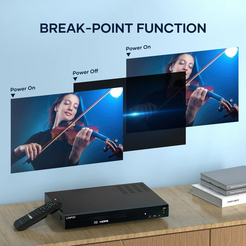 Full HD DVD Player HDMI with Dolby Digital TrueHD/DTS M887