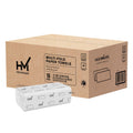 1-Ply White Recycled Paper Towels, 250 Sheets, 16 Packs D2666
