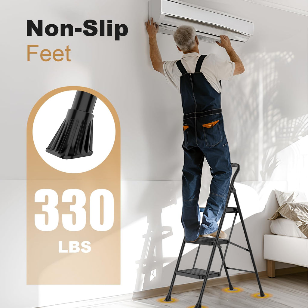 3 Step Foldable Step Stool U724218