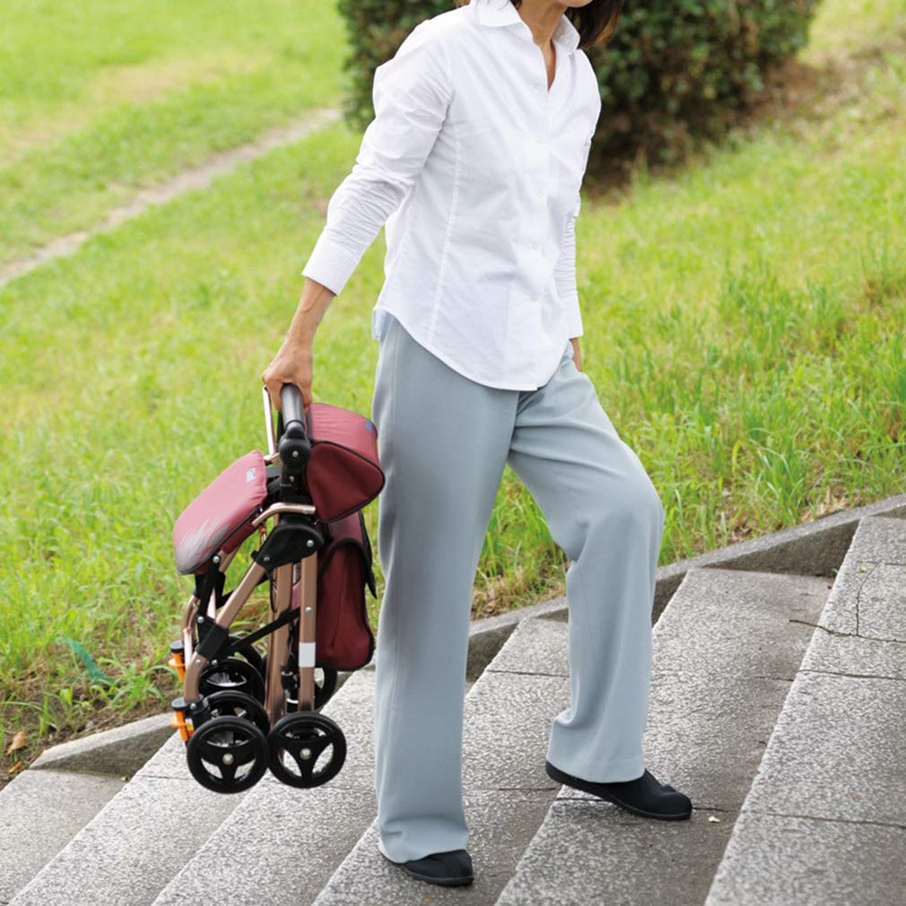 4 Wheels Foldable Rollator Walker with Seat B311