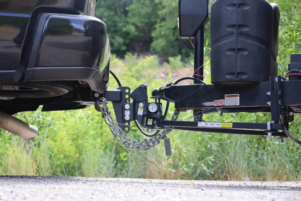 Weight Distribution Hitch with Anti-Sway, 4" Drop, 2" Shank, 12,500-lb Towing Capacity D225