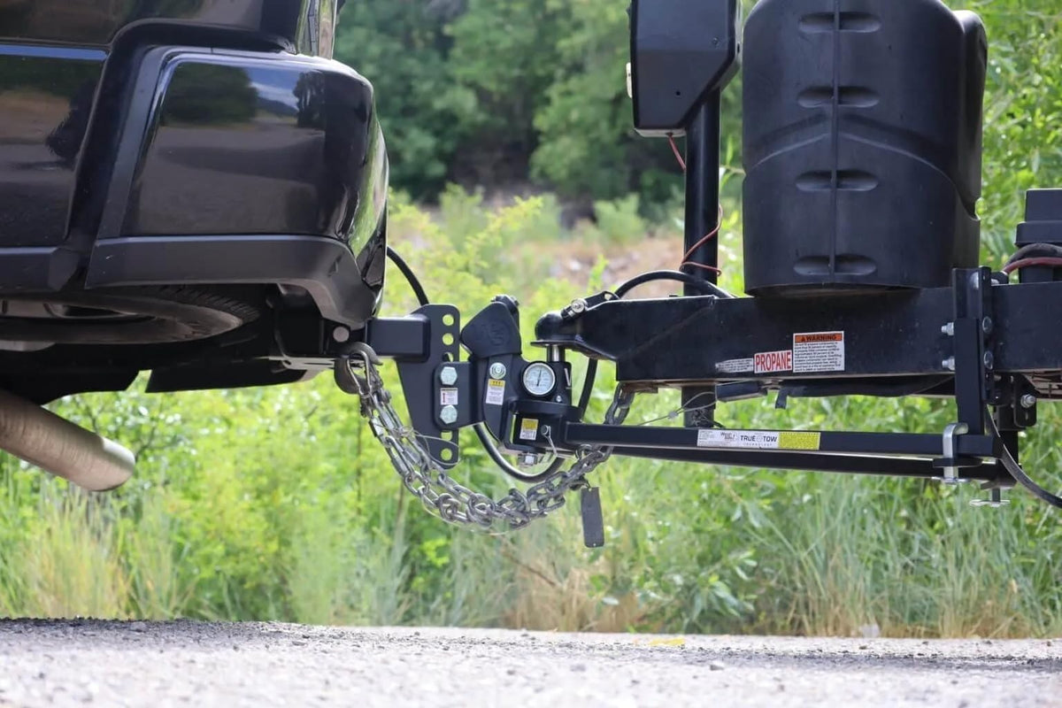 Weight Distribution Hitch with Anti-Sway, 4" Drop, 2" Shank, 12,500-lb Towing Capacity D225