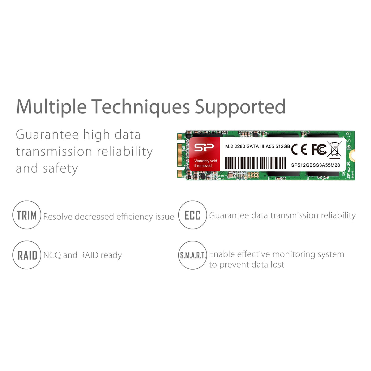 512GB M.2 SATA III Internal Solid State Drive 2280 N3683