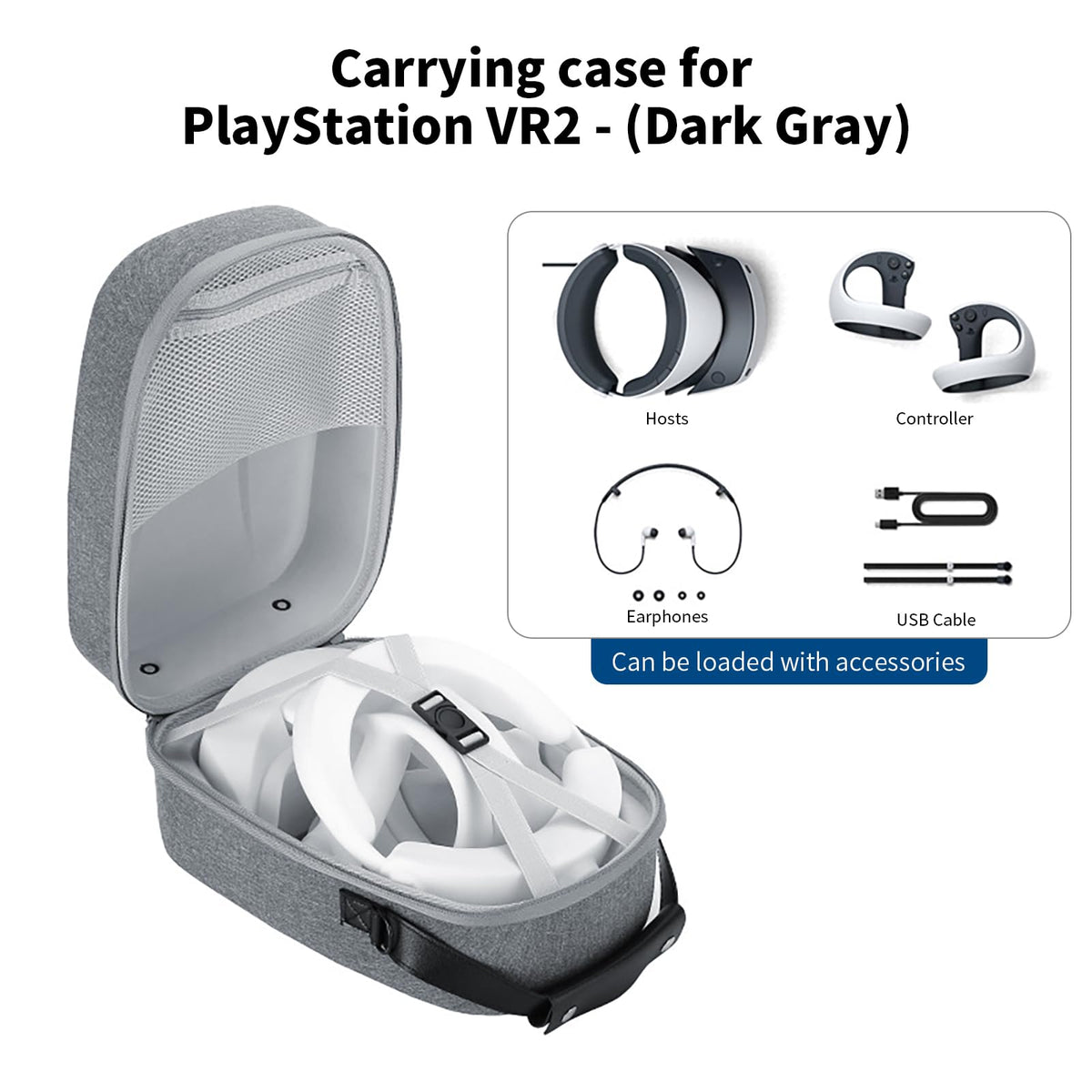 Carrying Case for PSVR2 Headset, Controllers & Accessories X637652