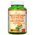 Organic Turmeric Curcumin with Moringa Oleifera and Bioperine Supplement 200 Count W952675