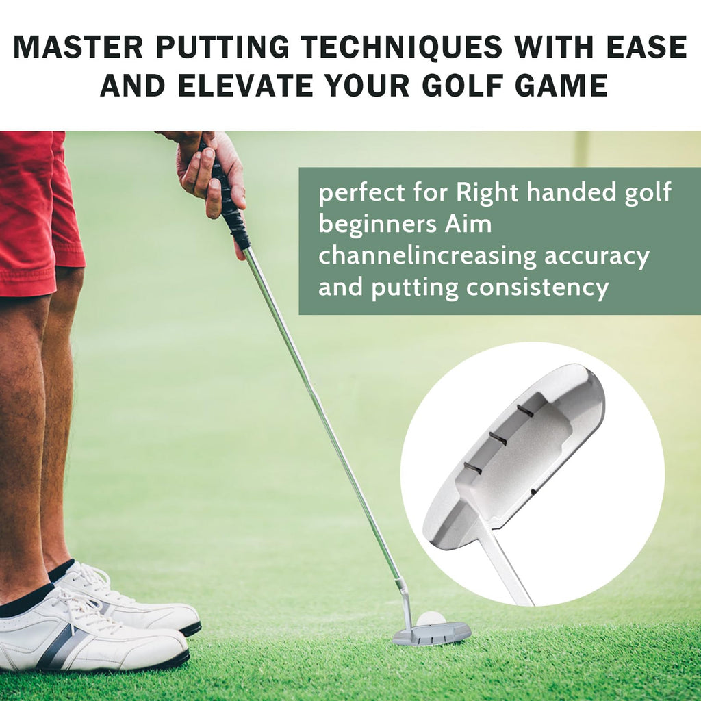 Two-Way Golf Putter with 2 Golf Balls E377026