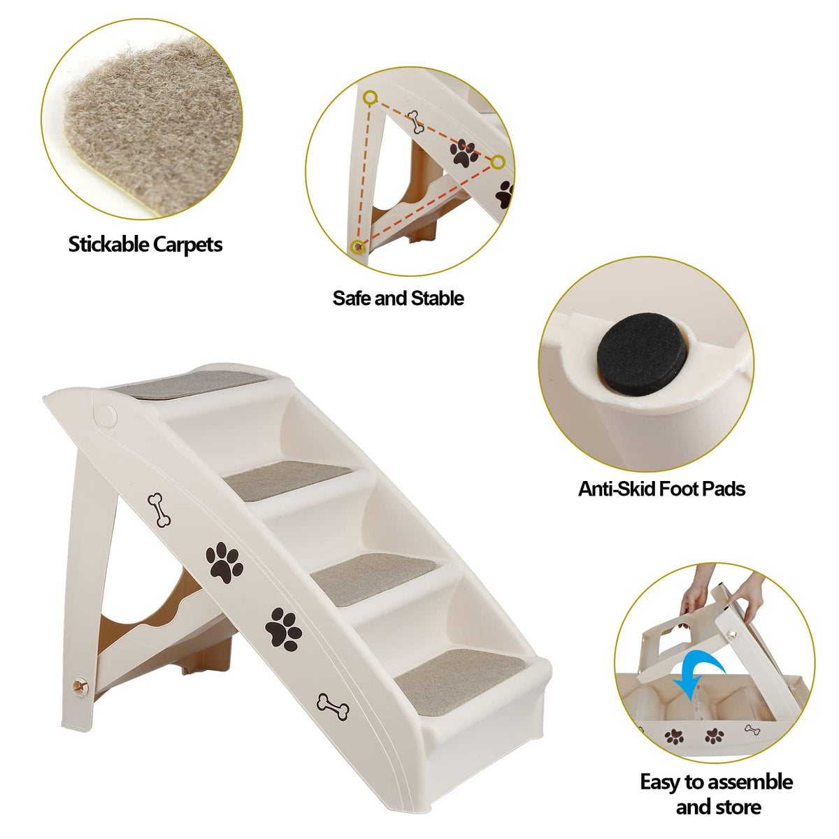 4-Step Dog Stairs U27556