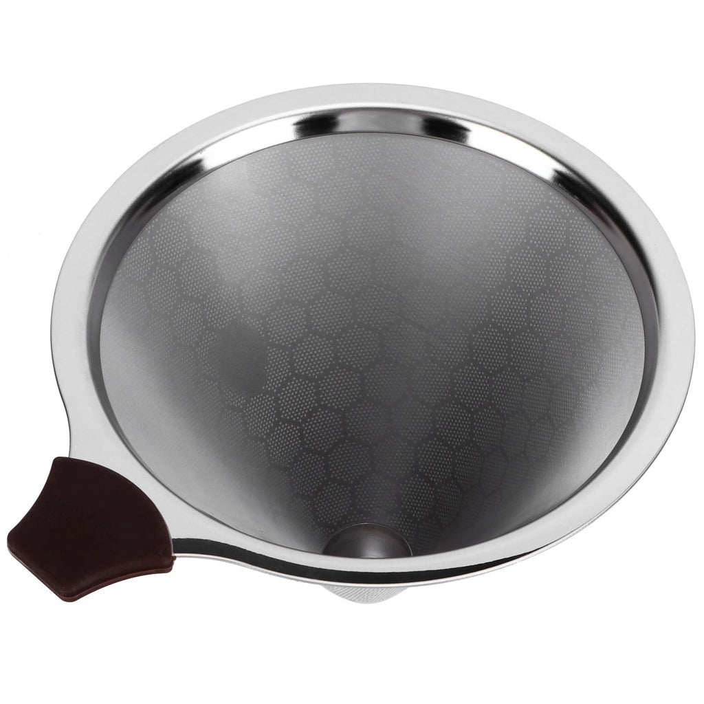 Glass Coffee Maker with Stainless Steel Filter 600ml H718