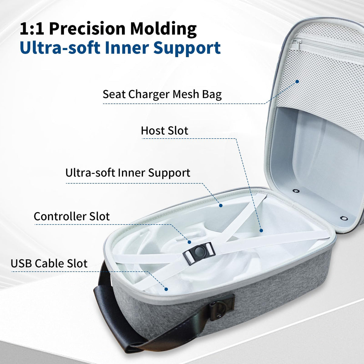 Carrying Case for PSVR2 Headset, Controllers & Accessories X637652