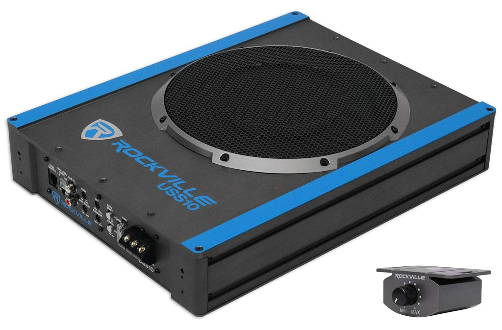 10" Slim Under-Seat Powered Car Subwoofer I254566