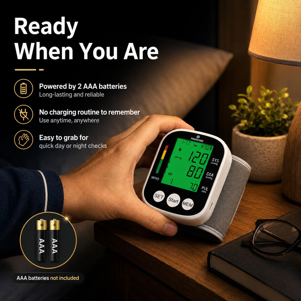 Wrist Blood Pressure Monitor K147427