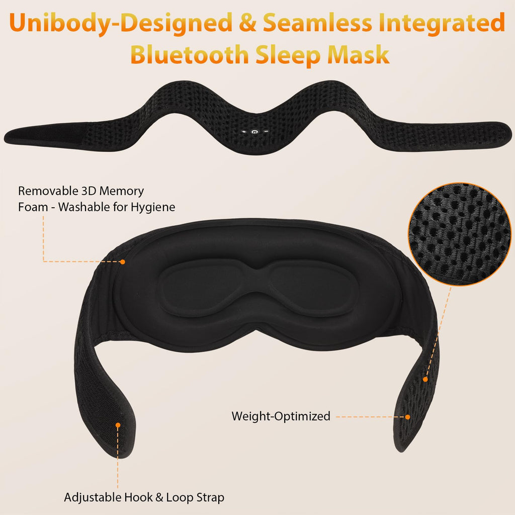 Sleep Mask with Bluetooth Headphones Q155055