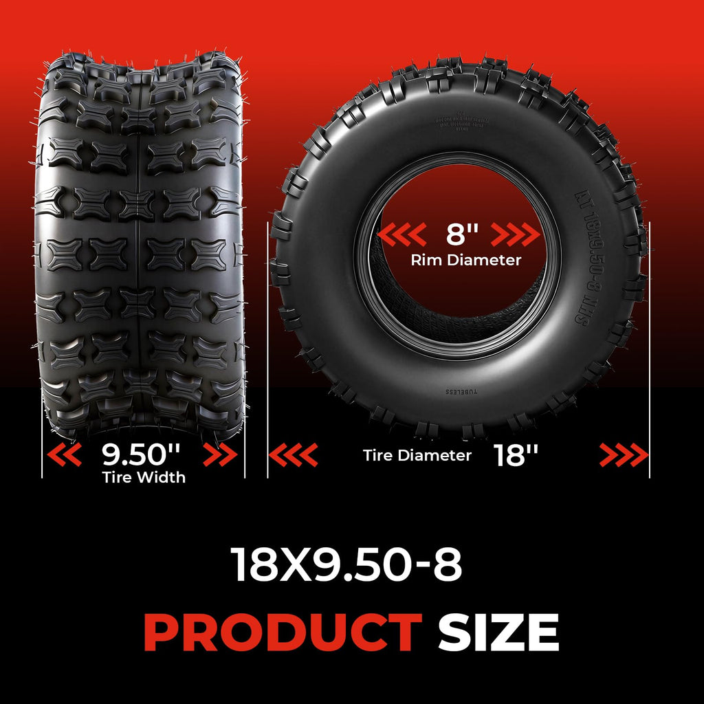 Set of 4 All Terrain ATV/UTV Tires E70654