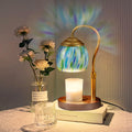 Blue Glass Candle Warmer Lamp G53457