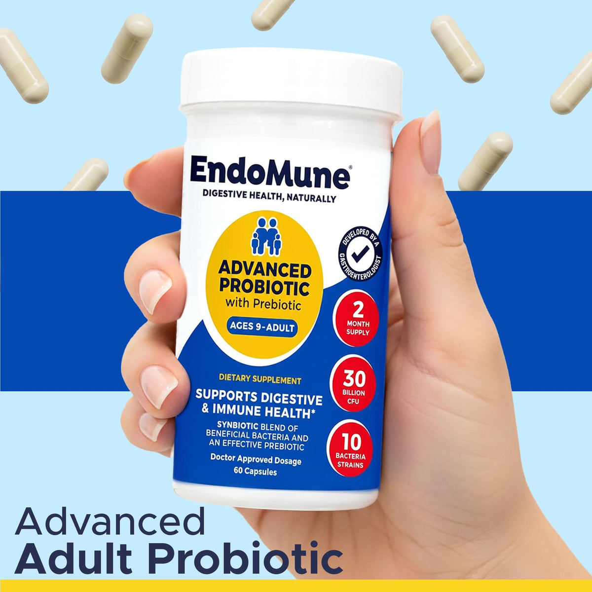 Adult Probiotic Supplement 60-Count J875126