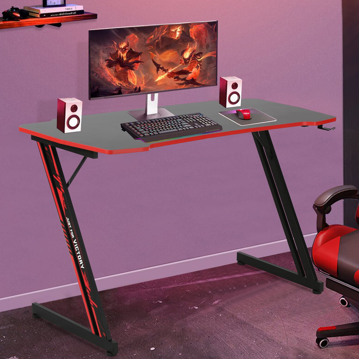 47 inch Carbon Fiber Gaming Desk X831732