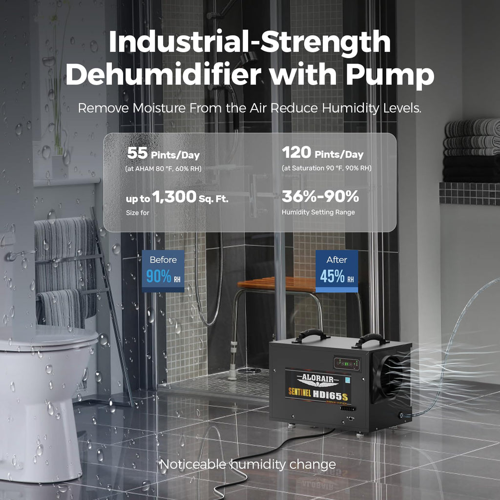 120 Pints Wi-Fi Dehumidifier with Pump C77716