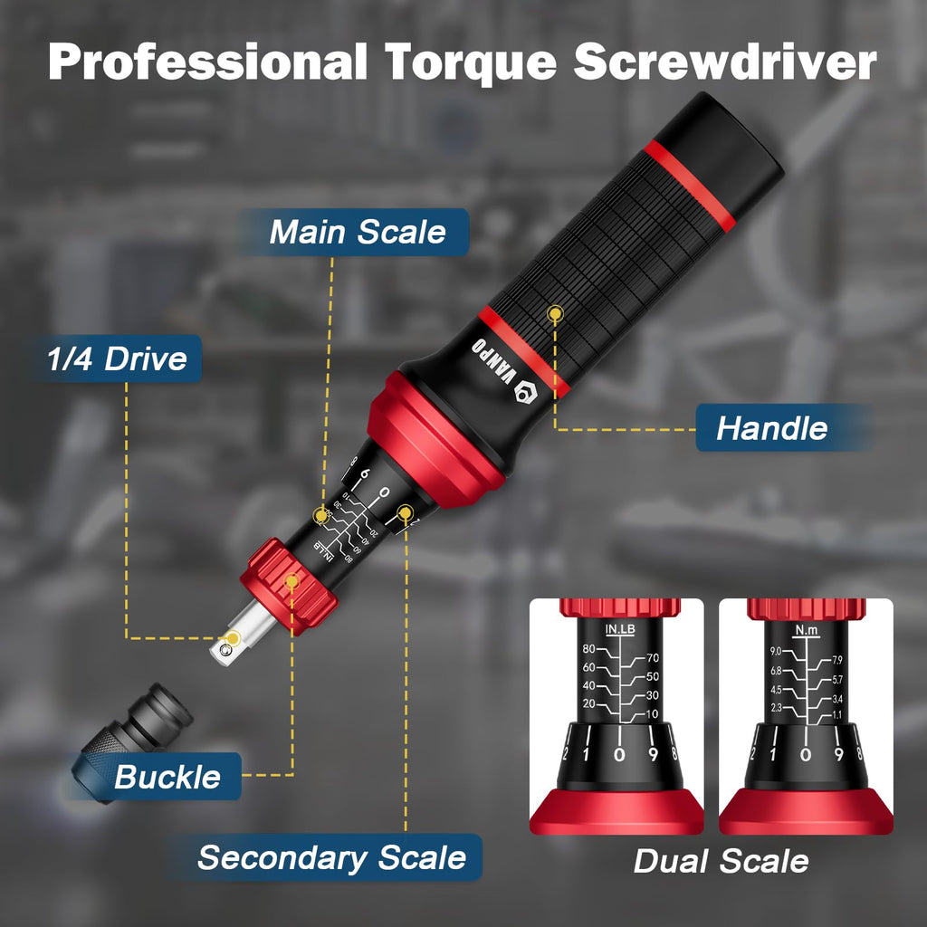 Torque Screwdriver Set 99-Piece Q30634