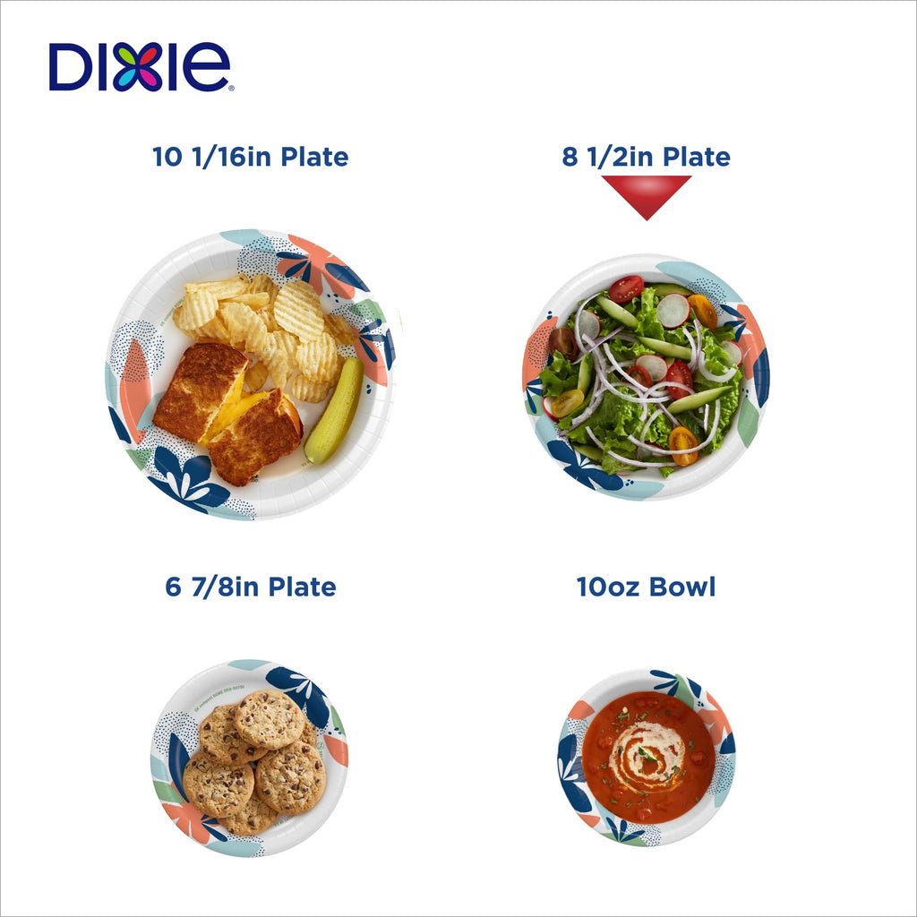 8.5 Inch 90 Count Disposable Paper Plates C95768