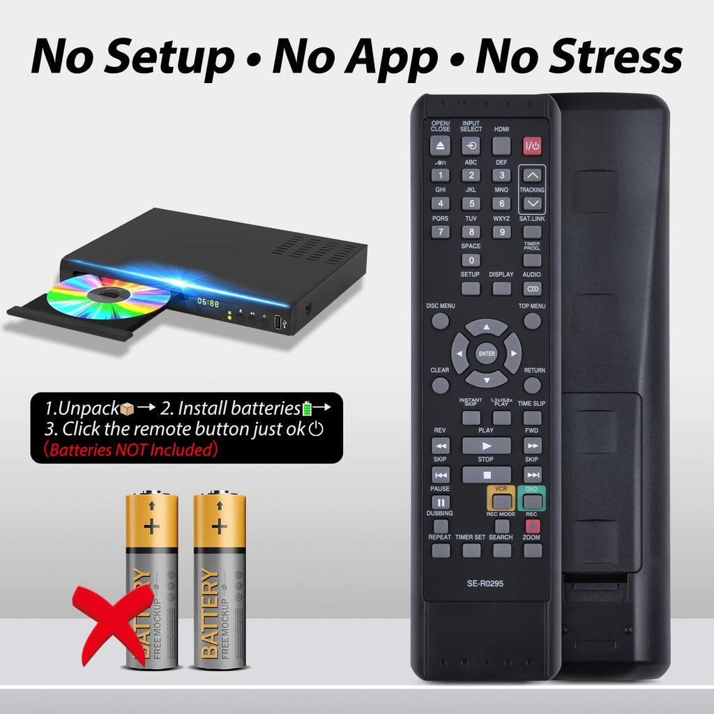 Replacement Remote for Toshiba Combo P6799