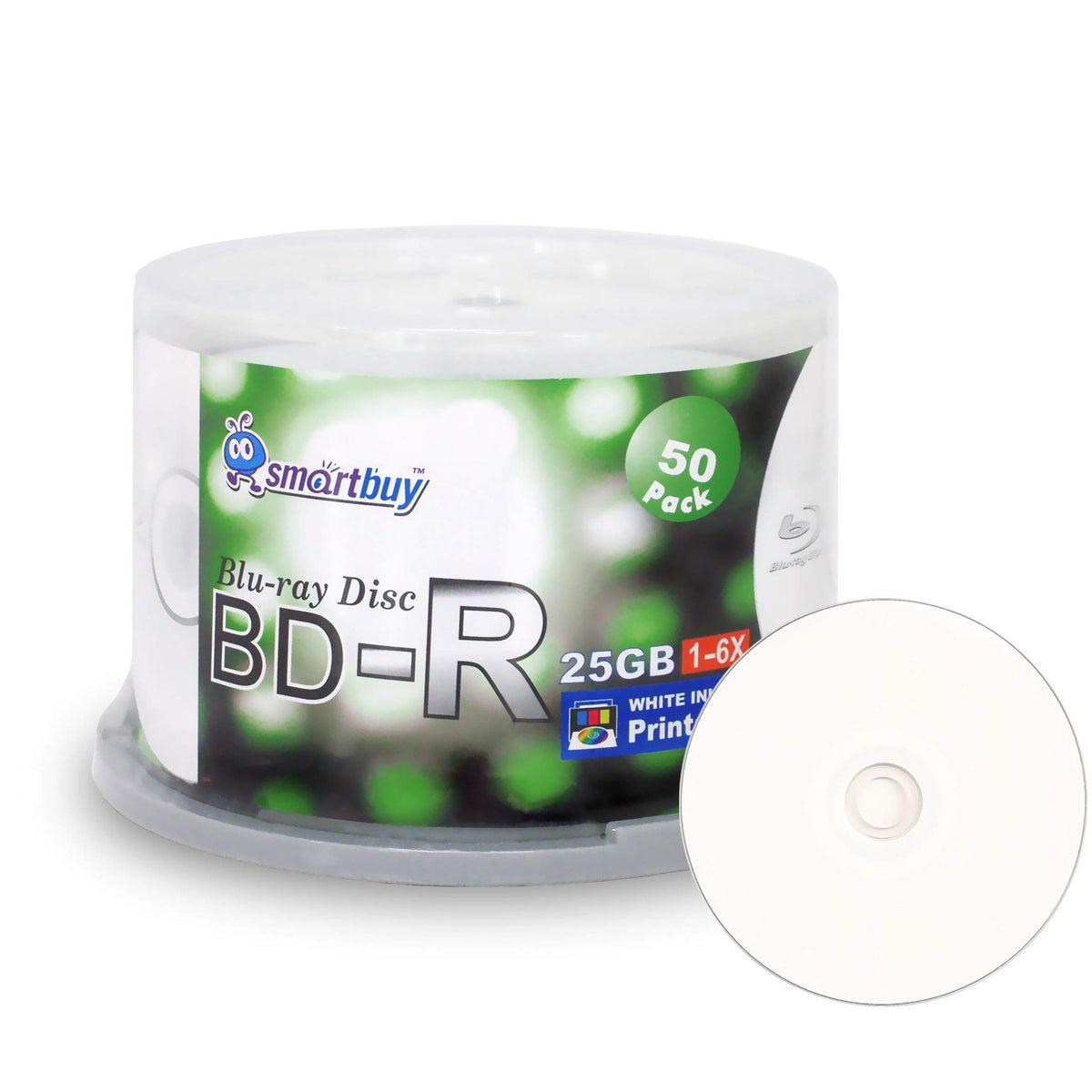50-disc 25gb 6X Bd-r Blank Disc W5906