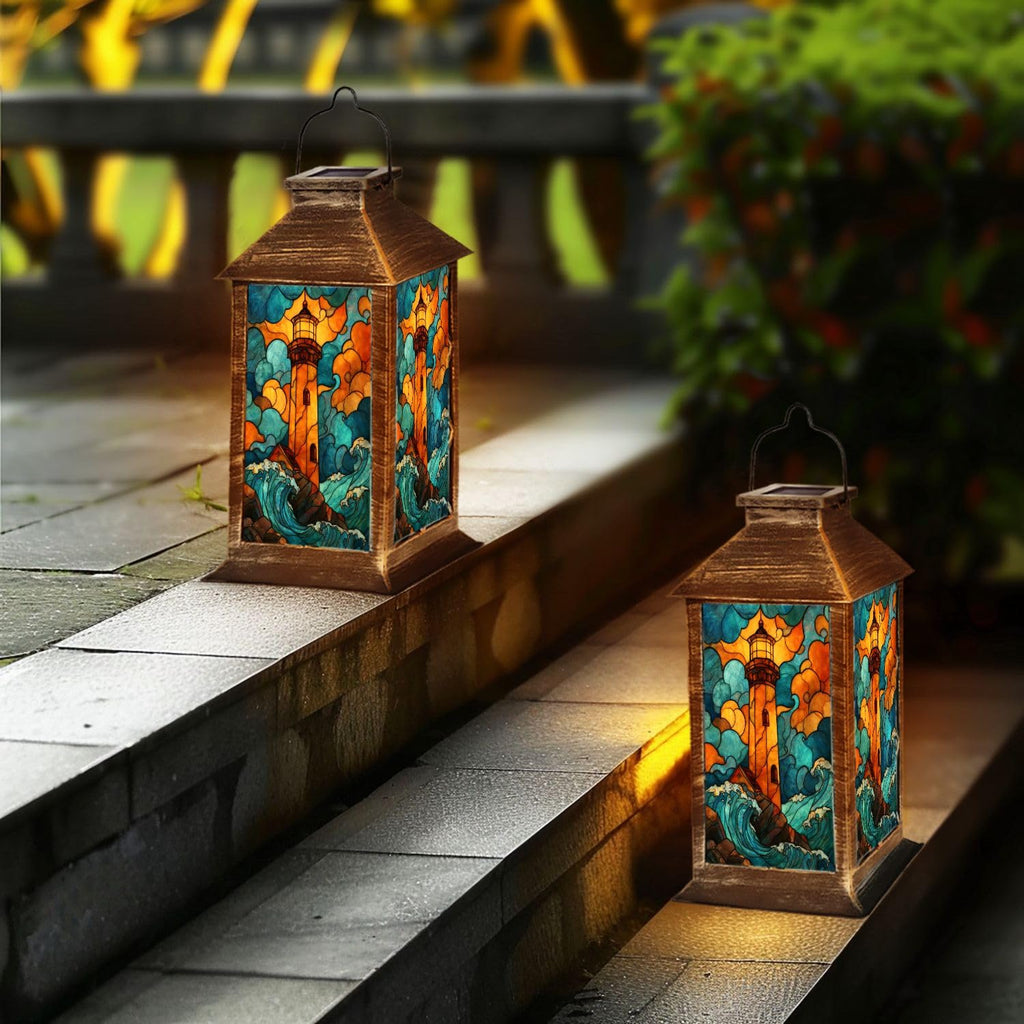 Solar Powered Outdoor Waterproof Hanging Lantern X863