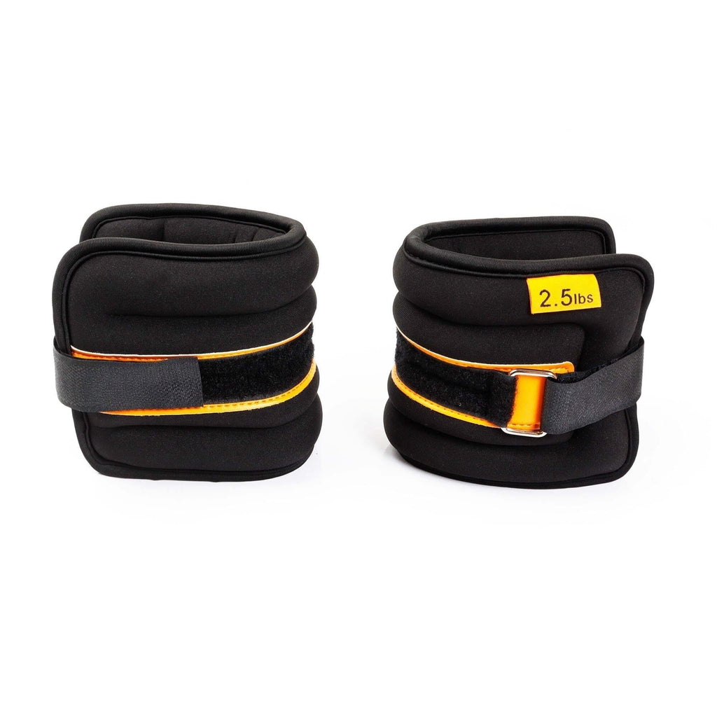 5lbs Pair Adjustable Neoprene Ankle & Wrist Weights F10027