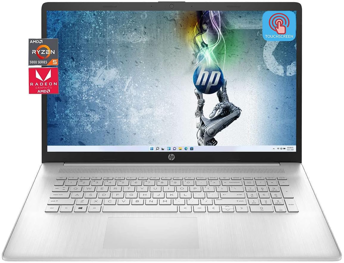 17.3" HD Touchscreen Laptop AMD Ryzen 5 16GB RAM 1TB SSD Windows 11 C51778