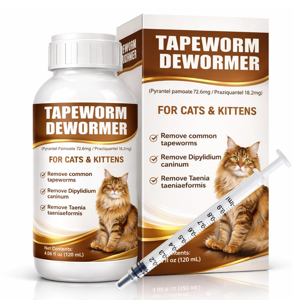 Cat Dewormer Liquid Broad Spectrum Treatment 120ml C487080