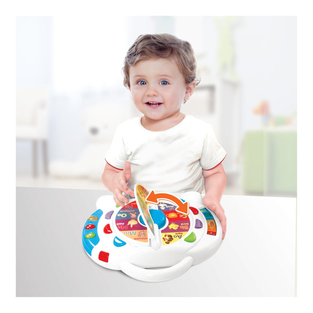 Portable Learning Toy with 5 Activity Modes B891012