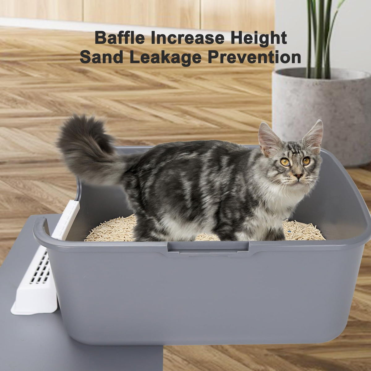 Enclosed Cat Litter Box E216275