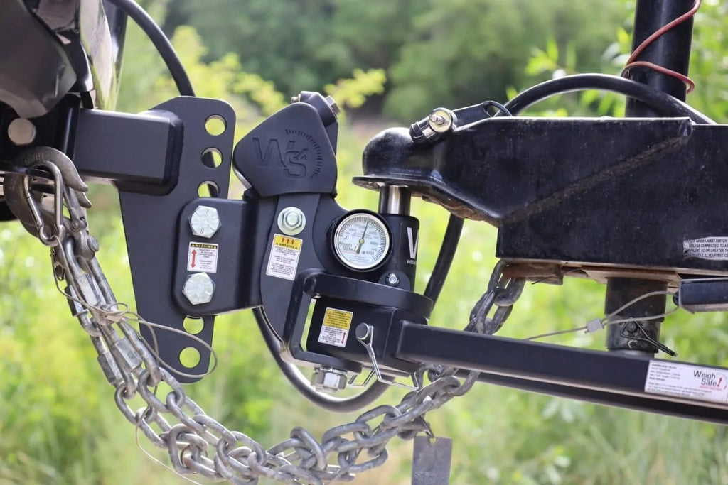 Weight Distribution Hitch with Anti-Sway, 4" Drop, 2" Shank, 12,500-lb Towing Capacity D225