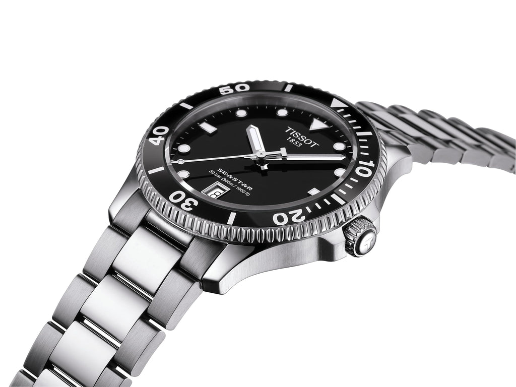 Black 40mm Quartz Watch H427