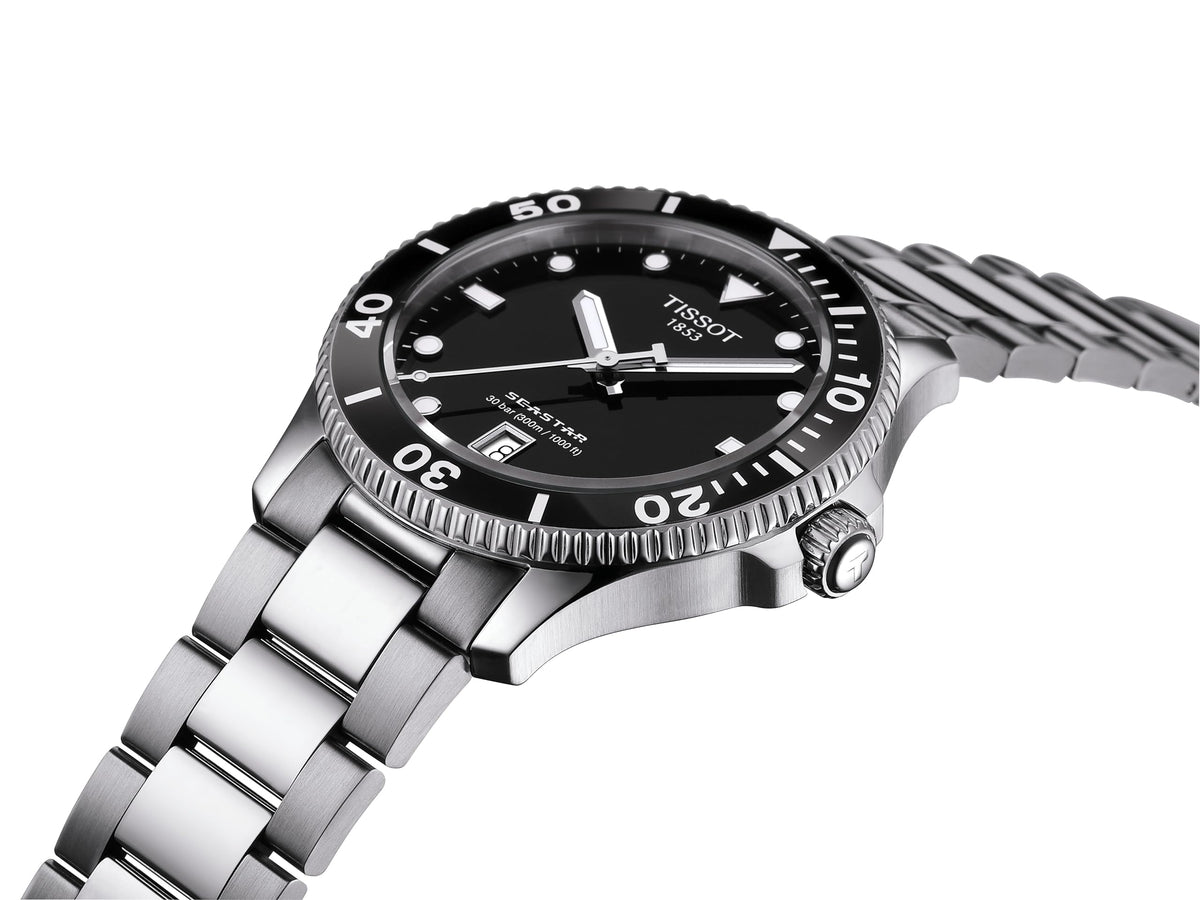 Black 40mm Quartz Watch H427