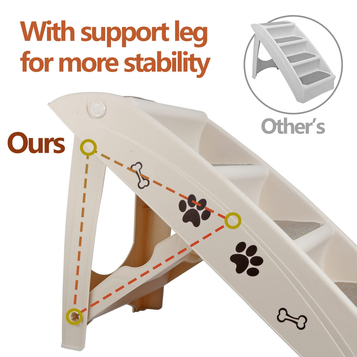 4-Step Dog Stairs U27556