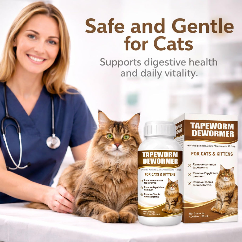 Cat Dewormer Liquid Broad Spectrum Treatment 120ml C487080