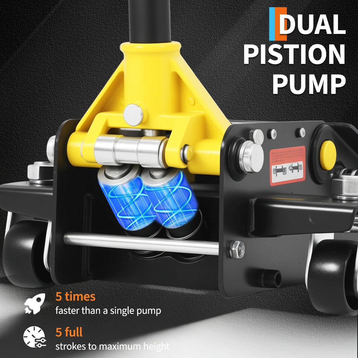 3 Ton Low Profile Hydraulic Floor Jack Y785