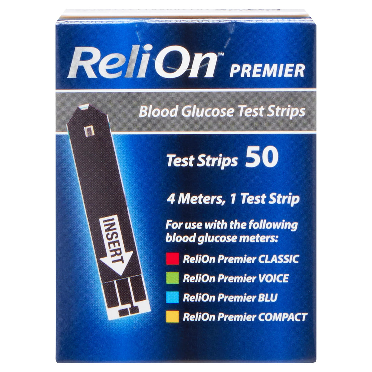 Blood Glucose Test Strips 50 Count W8868