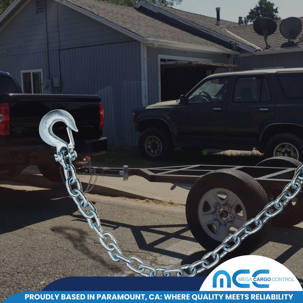 3/8" x 37" Grade 43 Safety Chain with Clevis Slip Hook S991618