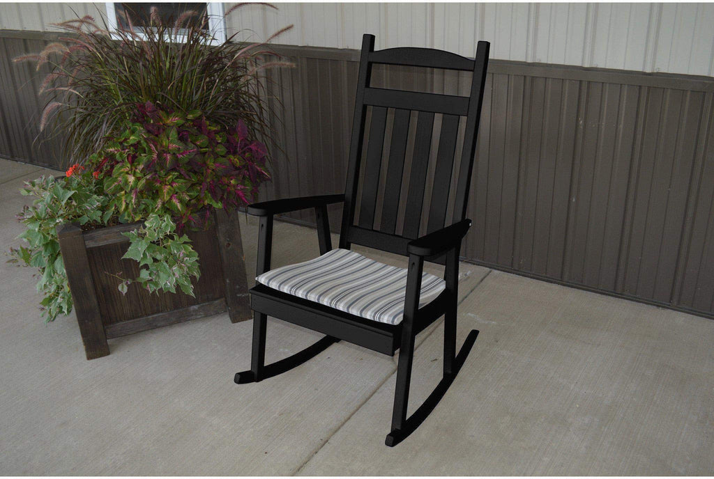 Yellow Pine Porch Rocking Chair U112817