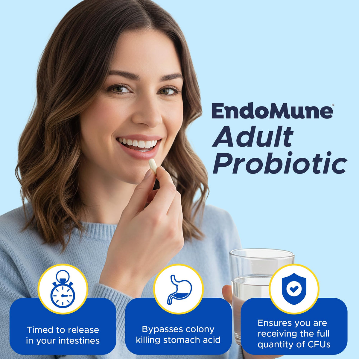 Adult Probiotic Supplement 60-Count J875126