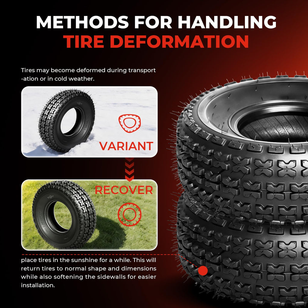 Set of 4 All Terrain ATV/UTV Tires E70654