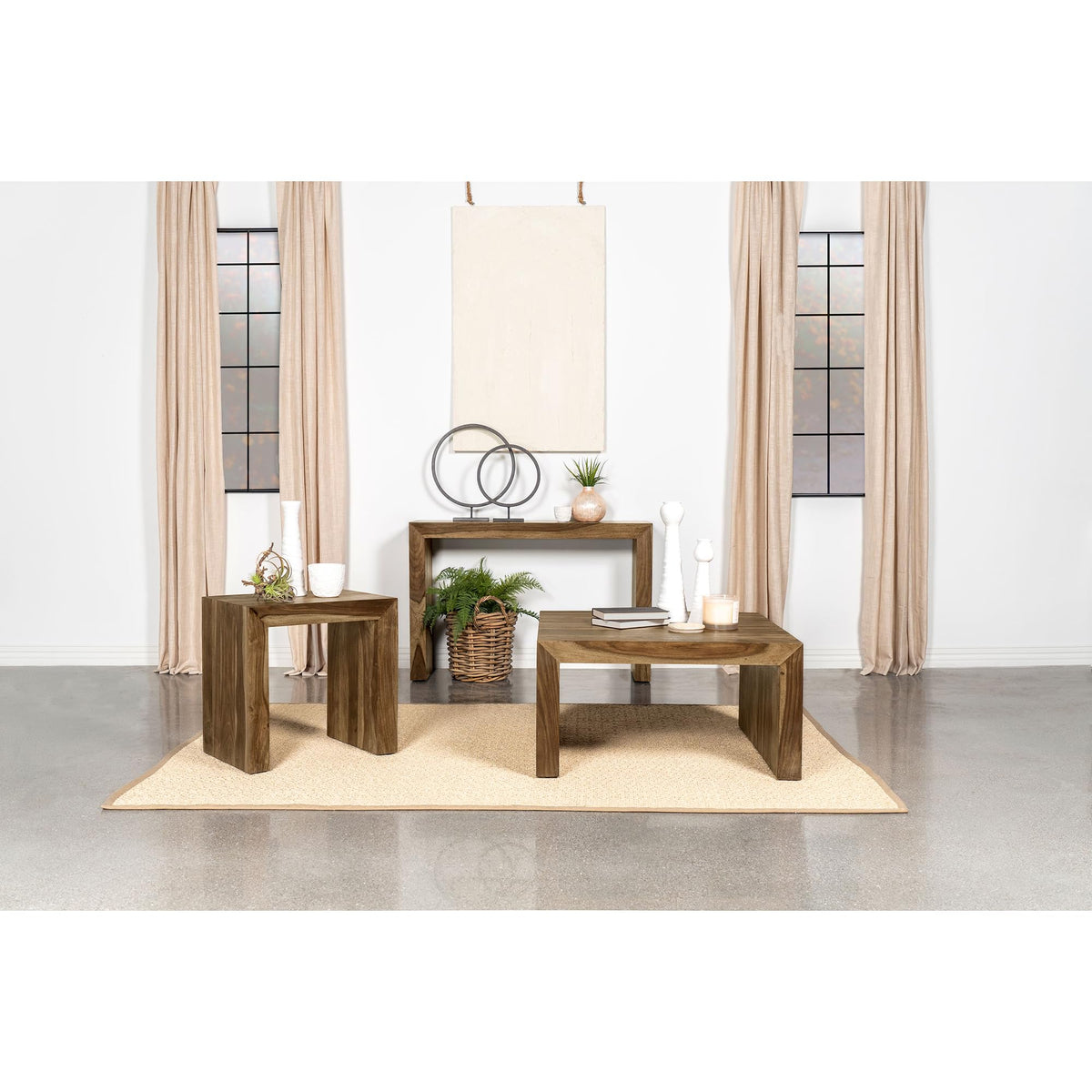 Solid Wood Coffee Table Y69867