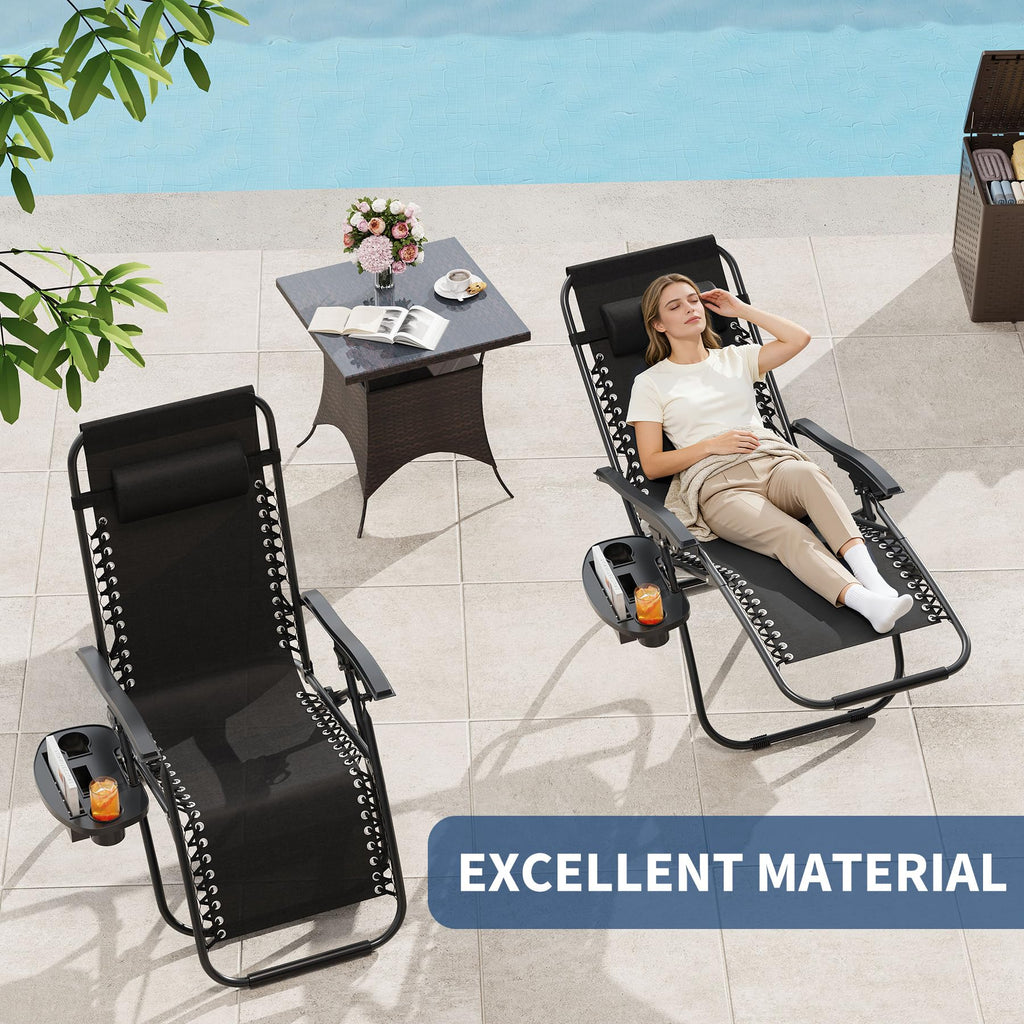 Zero Gravity Chair Set of 2 R62117