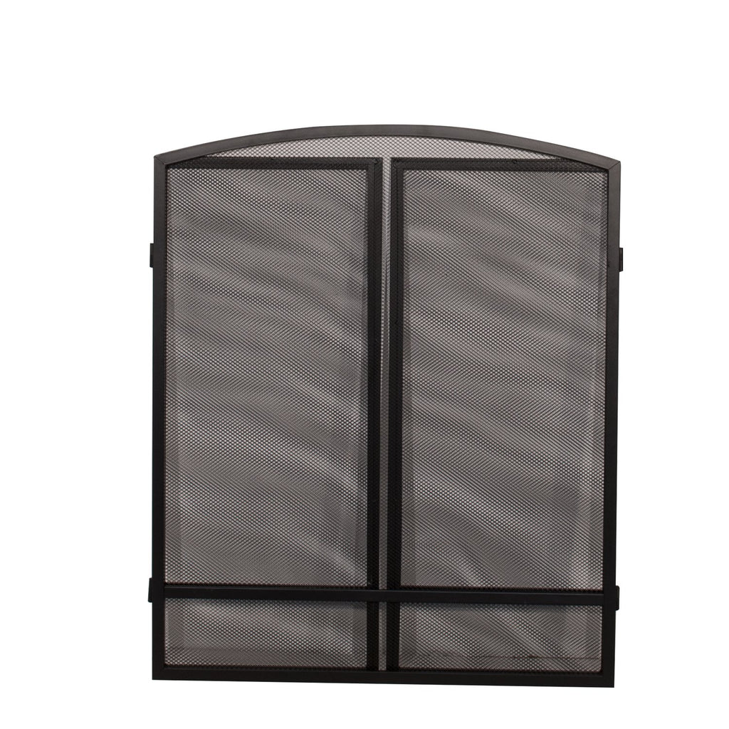3-Panel Arch Screen with Double Bar M146