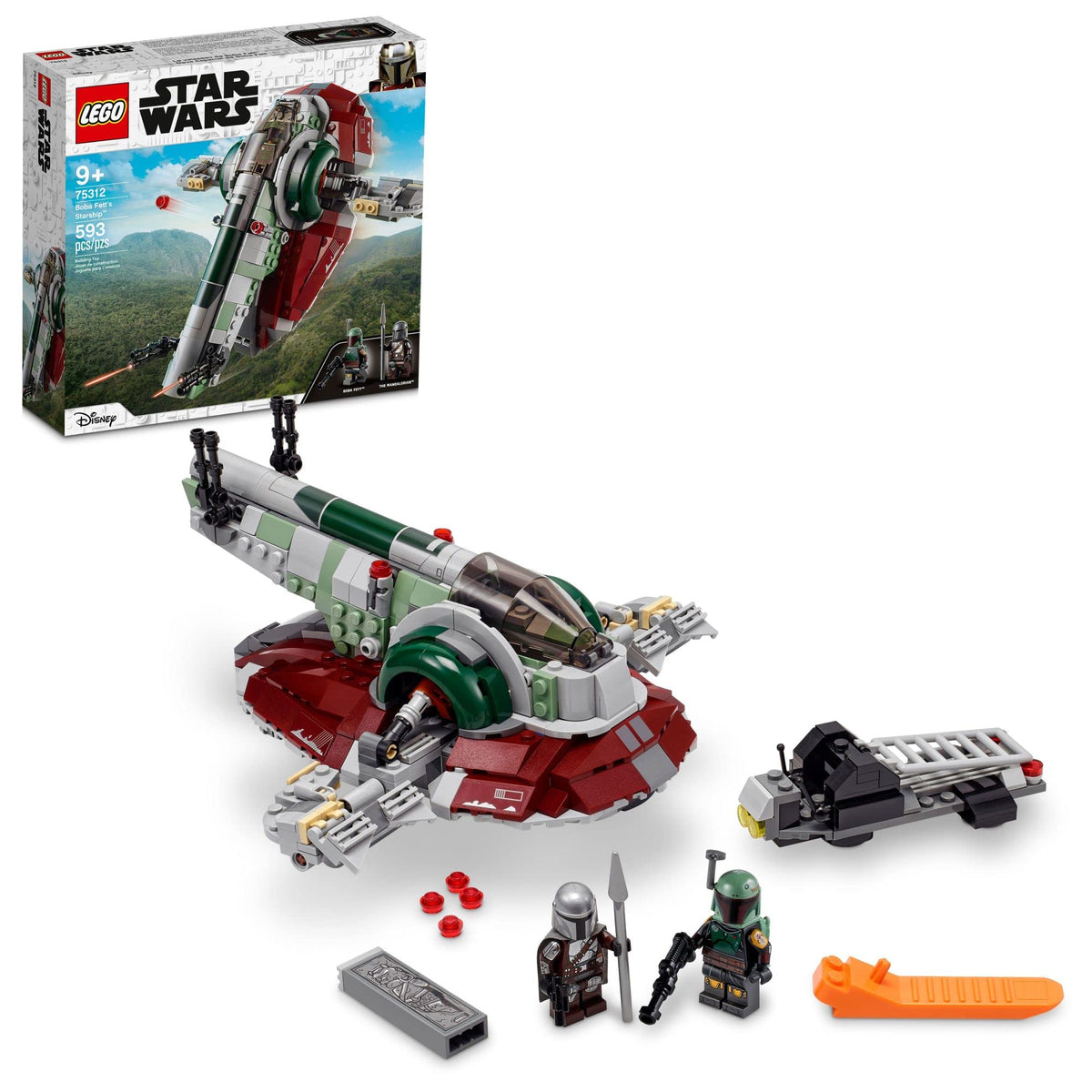 Building Toy with Rotating Wings and 2 Minifigures O212740