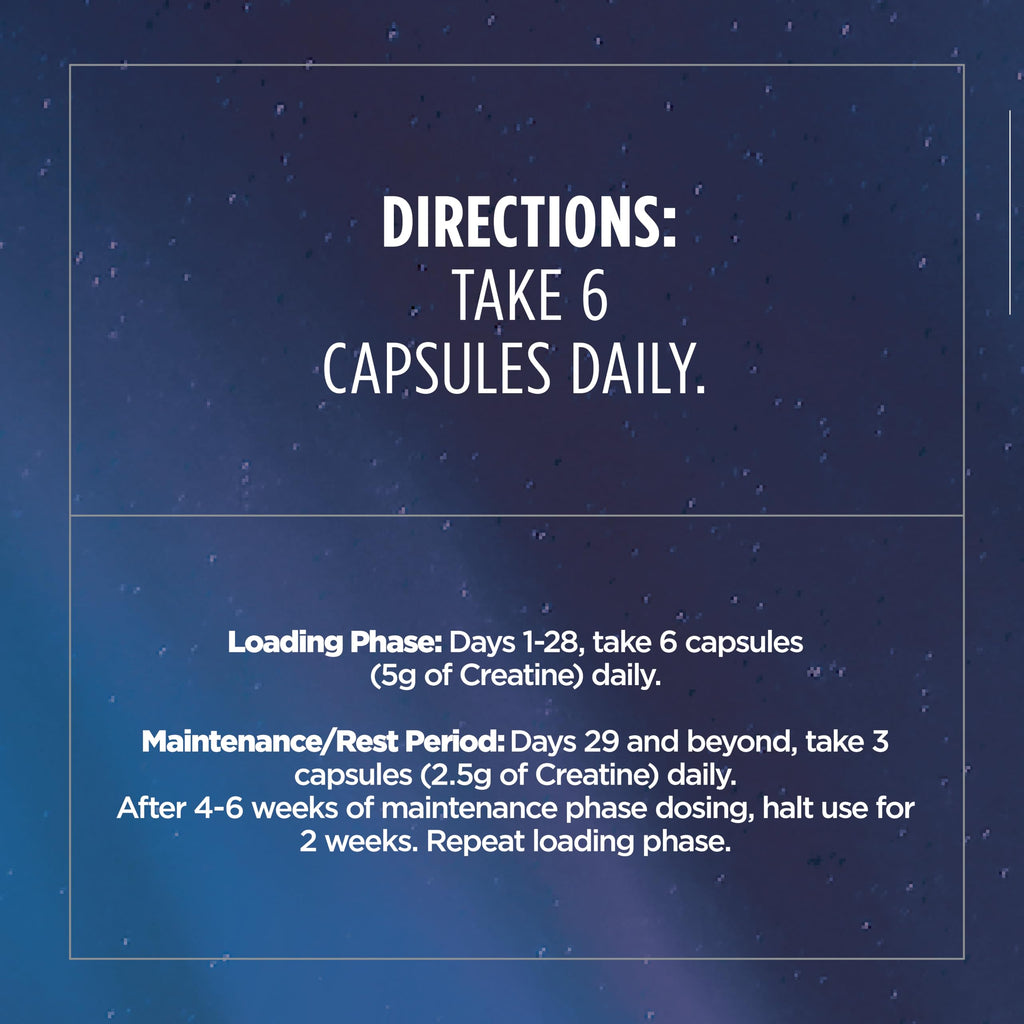 Micronized Creatine Monohydrate Capsules, 5g, Unflavored, 180 Pills L166410